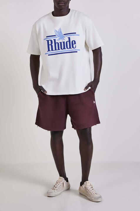 חולצת טי בגזרה משוחררת RHUDE